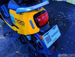 Kuning-kuning, Cerahnya Sepeda Listrik Bertarif Sewa Rp 6.000 Per Jam