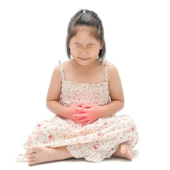 fat boy suffer stomach and sit in toilet, diarrhea constipation and health concept
