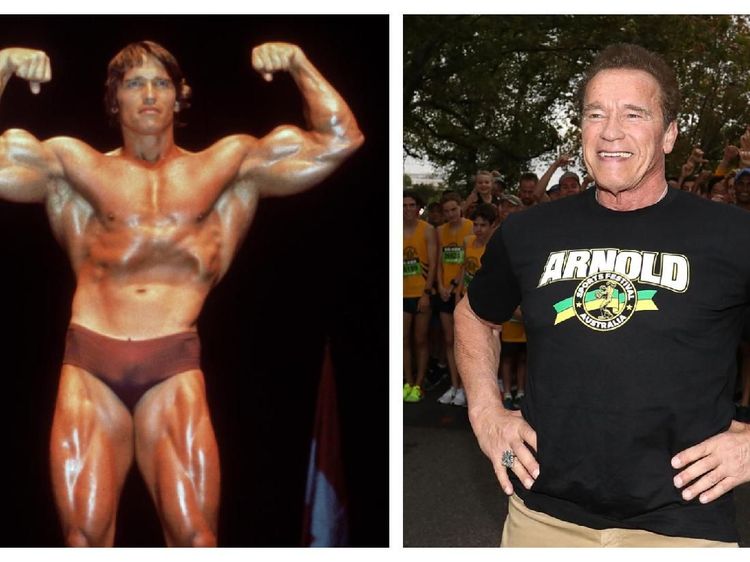Foto: Transformasi Si Kekar Terminator Arnold Schwarzenegger