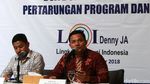 Elektabilitas Jokowi vs Prabowo Stagnan di Survei LSI