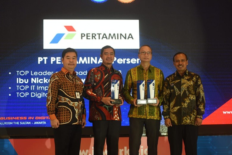 Dirut Pertamina Terpilih Jadi TOP Leader in IT Leadership 2018 Dirut Pertamina Terpilih Jadi TOP Leader in IT Leadership 2018