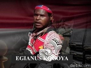 Tentang Egianus Kogoya di Balik Penembakan Pekerja Trans Papua