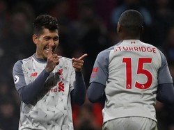 Tujuh menit berselang, Roberto Firmino mampu membukukan namanya di papan skor. REUTERS/Scott Heppell.