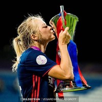 Kepiawaian Ada telah lama mendapat perhatian pecinta sepak bola. Namun perannya dalam memenangkan tim pada pertandingan Liga Champion tahun ini membuat wanita 23 tahun  terpilih pemain bola wanita terbaik di 2018. Foto: Dok. Instagram Ada Hegerberg