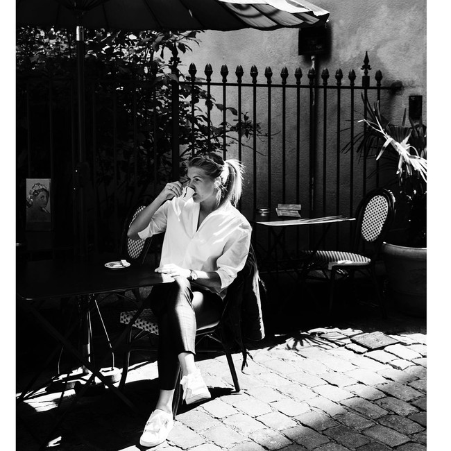 Aku ingin menyampaikan terima kasih pada rekan satu timku karena ini tidak akan mungkin tanpa mereka, pelatihku atau presiden kami Jean-Michel Aulas. Aku juga ingin berterima kasih pada Persepakbolaan Prancis. Ini adalah langkah besar untuk persepakbolaan wanita, ungkap Ada. Foto: Dok. Instagram Ada Hegerberg