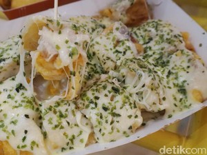 Omji: Oh M Ji! Ngemil Ayam Renyah Berleleh Keju dengan Taburan Nori