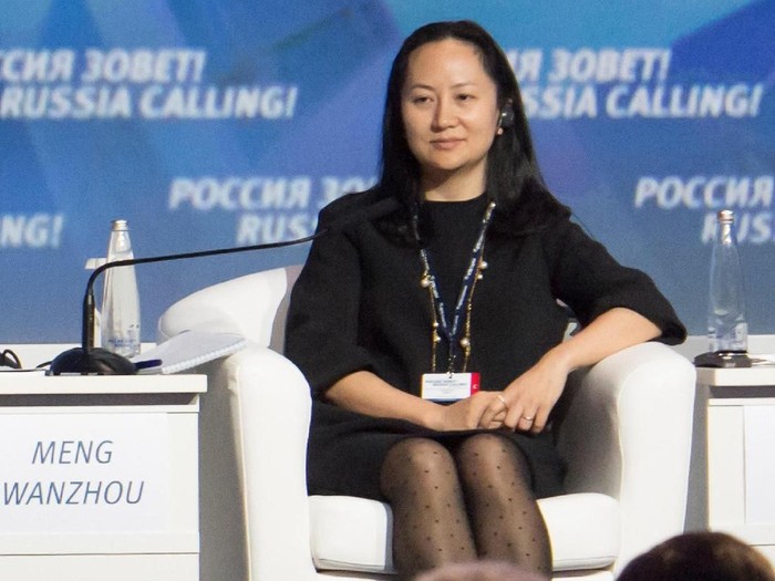 Meng Wanzhou, putri dari Ren Zhengfei selaku pendiri Huawei. Foto: REUTERS/Alexander Bibik Meng Wanzhou, putri dari Ren Zhengfei selaku pendiri Huawei. Foto: REUTERS/Alexander Bibik