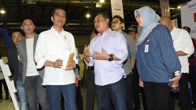 Jokowi Hadiri BTN Digital Start Up Connect 2018