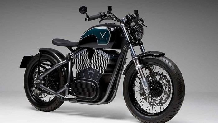 Gantengnya Motor Bobber Bertenaga Listrik, Veitis EV-Twin
