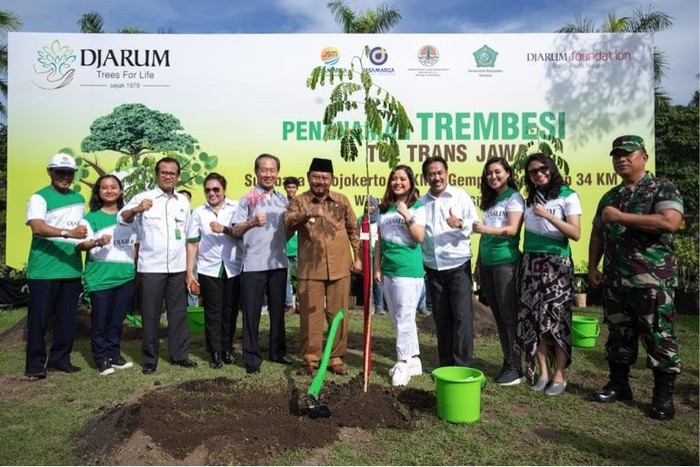 Komitmen Djarum Foundation Teduhkan Ruas Tol Jawa Timur