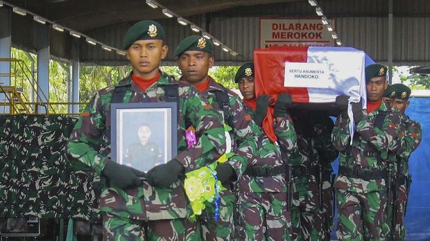 TNI Temukan Jasad Korban Penembakan Nduga di Tengah Hutan