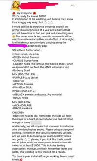 Pengantin Jadi Sorotan karena Buat Dress Code Tamu Sesuai Berat Badan