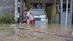 Banjir Rendam Perumahan Pura Demak Denpasar