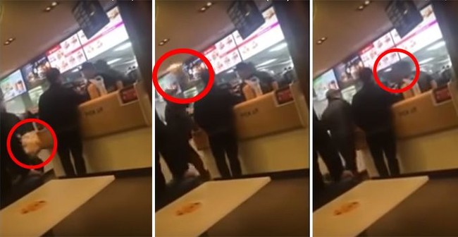 Pria Lempar Makanan ke Wajah Pelayan hingga Anjing Makan Mie yang Keluar dari Lehernya