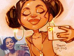 Kerennya Transformasi Foto Jadi Sketsa Kartun