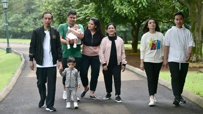 Ungkapan Hati Jokowi: Terimakasih Istriku, Iriana