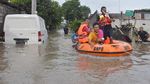 Banjir Rendam Perumahan Pura Demak Denpasar