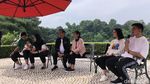 Foto: Weekend Santai Jokowi Bareng Jan Ethes dan Sedah Mirah di Bogor