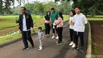 Foto: Weekend Santai Jokowi Bareng Jan Ethes dan Sedah Mirah di Bogor