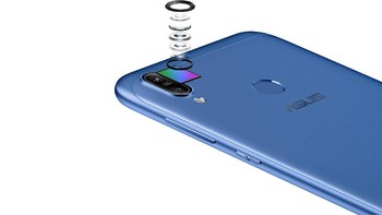 KAmera belakangnya ganda berukuran 13 MP dan 2 MP. Foto: Asus Rusia