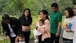 Foto: Weekend Santai Jokowi Bareng Jan Ethes dan Sedah Mirah di Bogor