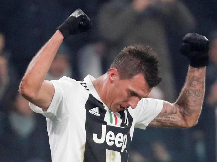 Tandukan Mandzukic Antar Juventus Kalahkan Inter Milan