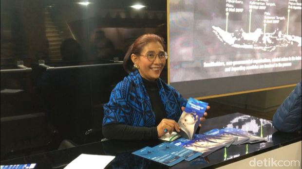 Menteri Kelautan dan Perikanan RI Susi Pudjiastuti. 