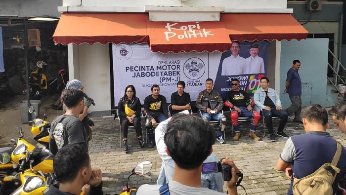 Komunitas Motor Ini Siap Menangkan Jokowi-Maruf
