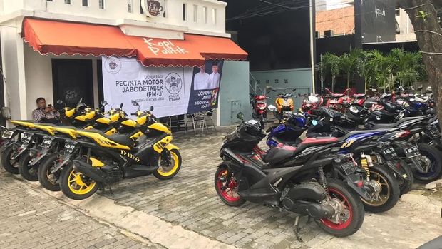 Komunitas Motor Ini Siap Menangkan Jokowi-Ma'ruf