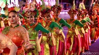 Begini suasana kemeriahan Festival Kuwung yang digelar di Banyuwangi.