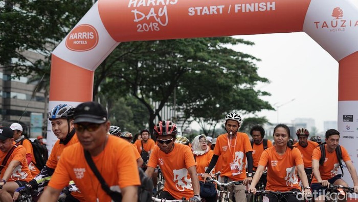 6.000 Pesepeda Meriahkan Harris Day Fun Bike di 6 Kota