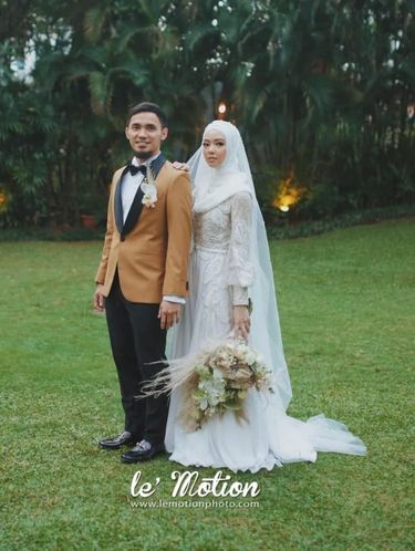 8 Inspirasi Gaun Pengantin Muslimah Dari Artis Hingga Selebgram