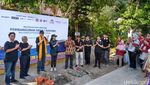 Maraton! CT Tanam Batu Pertama 9 Sekolah dan 3 Masjid Sulteng