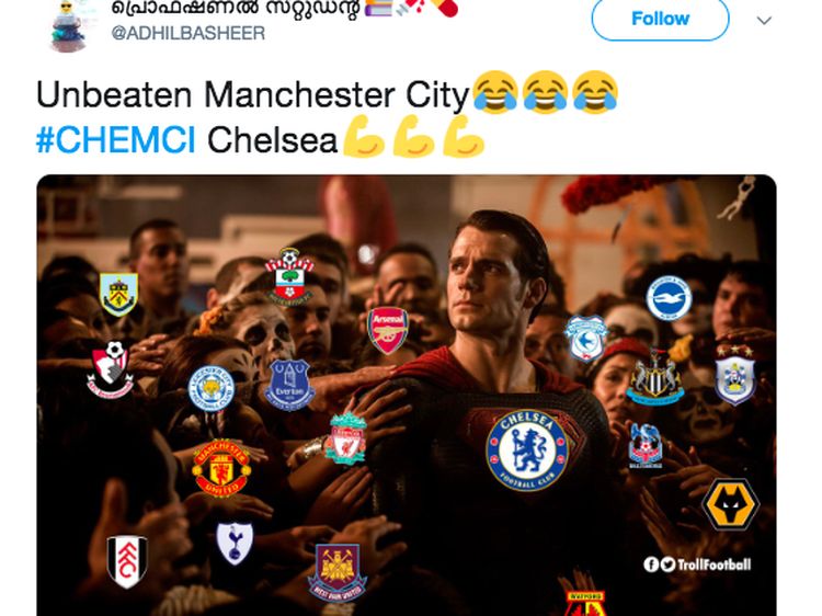 Meme-meme Manchester City Akhirnya Kalah di Tangan Chelsea