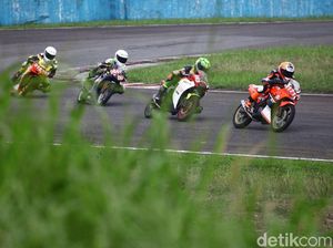 Ratusan CBR Adu Cepat di Sentul