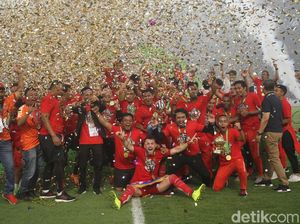 Liga 1 2018: Persija Juara, Juga Tak Pernah Dikartu Merah