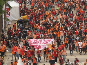 Dishub DKI Siagakan 300 Petugas Atur Lalin Pawai Persija Besok