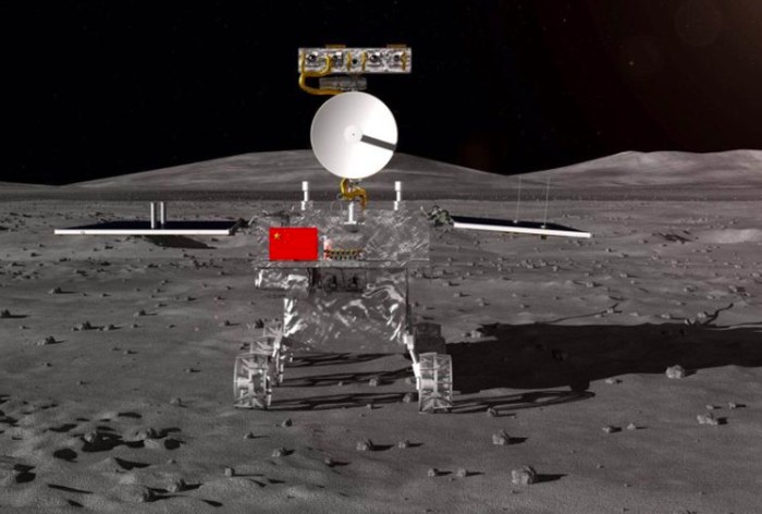 Render Change-4, robot China yang menuju ke Bulan. Foto: istimewa Render Change-4, robot China yang menuju ke Bulan. Foto: istimewa
