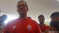 Prediksi, insyaallah menang, bismillah, ucap Anies saat ditemui di lokasi.