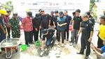 Maraton! CT Tanam Batu Pertama 9 Sekolah dan 3 Masjid Sulteng