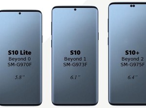 Begini Tampilan Trio Galaxy S10, Samsung?