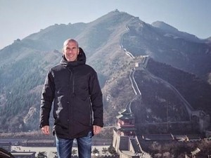 Zinedine Zidane dan Keindahan China
