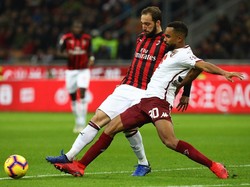 Bermain di San Siro, Senin (10/12/2018) dinihari WIB, Milan mendapatkan kembali beberapa pemain pentingnya. Di lini depan Gennaro Gattuso bisa kembali menurunkan duet Gonzalo Higuain dan Patrick Cutrone. Marco Luzzani/Getty Images.