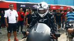 Ekspresi Desta Saat Jajal RC213V-S di Sentul