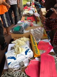 Barang bukti hasil Operasi Pekat