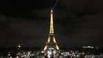 Sunyinya Menara Eiffel Pasca Demo Rompi Kuning
