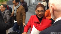 Pada kesempata yang sama Susi juga menyampaikan hasil Our Ocean Conference 2018 yang digelar di Bali dua bulan lalu.