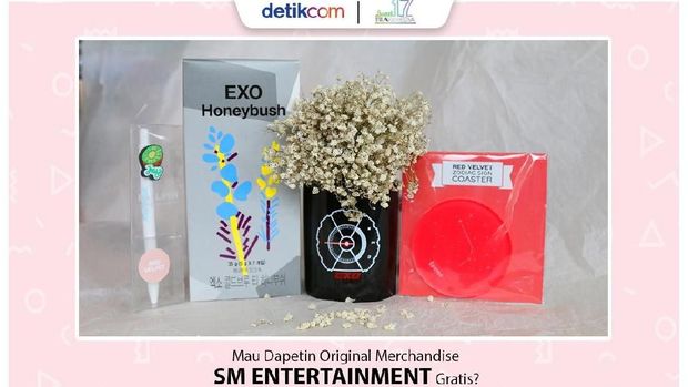 detikcom Bagi-bagi Original Merchandise SM Entertainment, Nih!