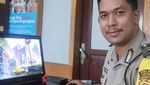 Gaya Makan Asyik Polisi Gamer dan YouTuber, Dede Sumarna