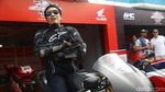 Ekspresi Desta Saat Jajal RC213V-S di Sentul